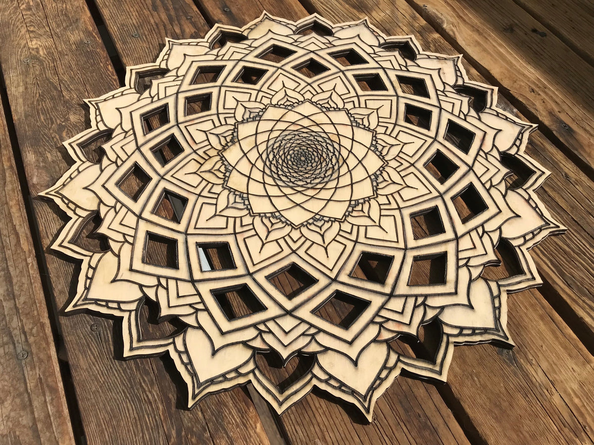 Sunflower Laser Cutout
