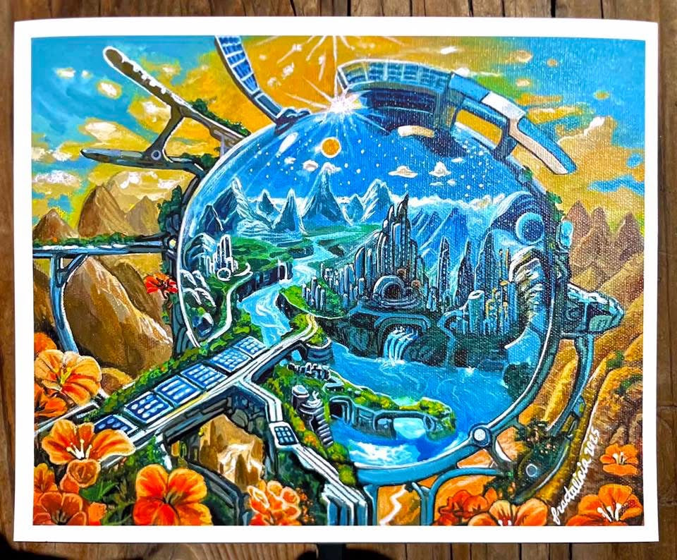 Utopium Portal Print