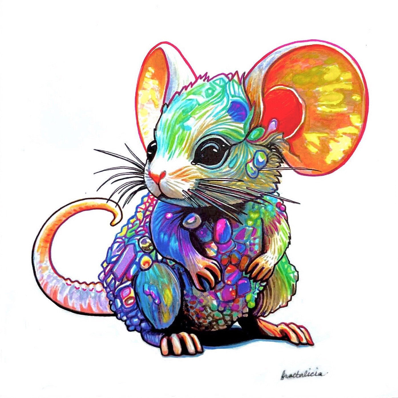 Opal Rodent Print
