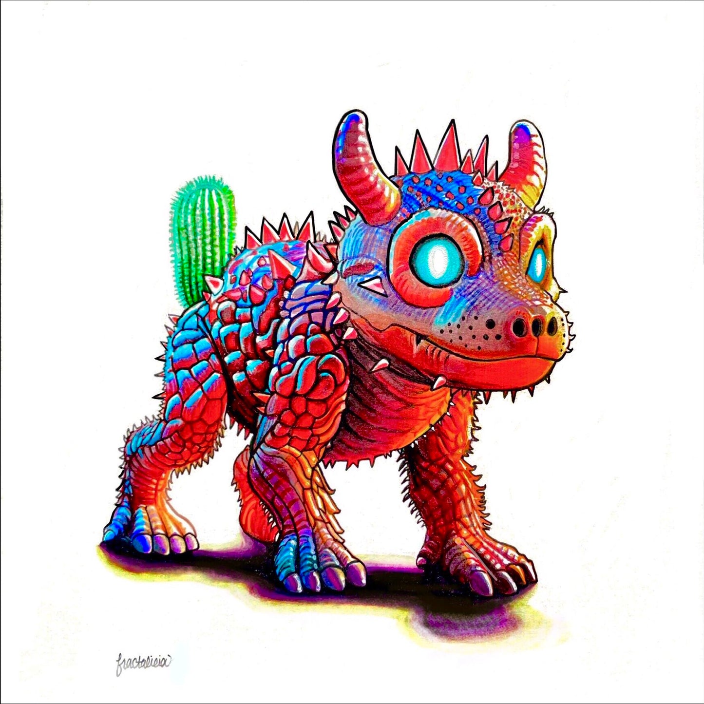 Desert Dog Print