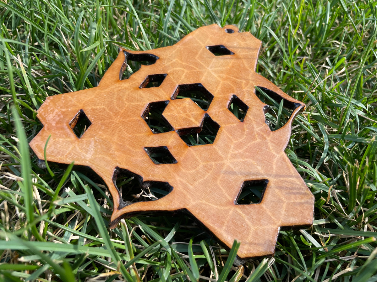 Medium Sacral Wood Engraving