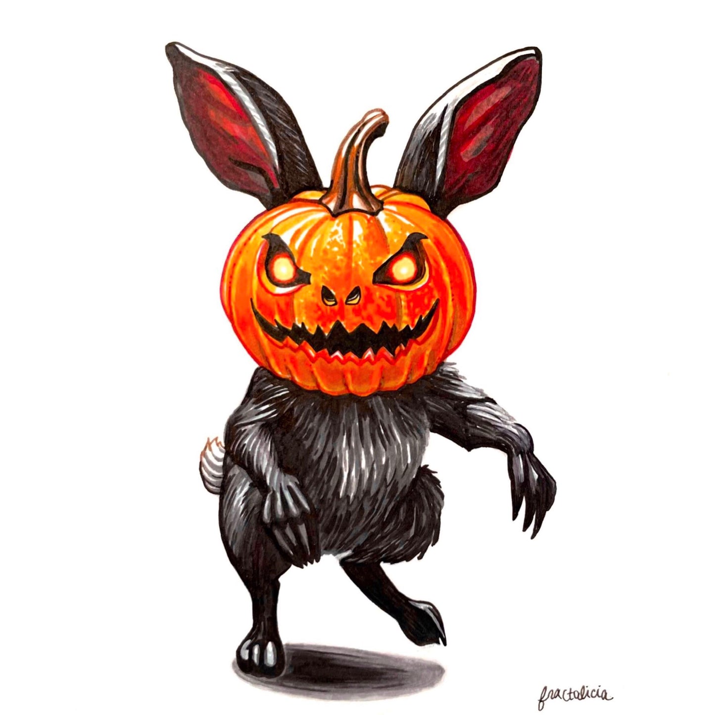 Jack-O-Rabbit Print