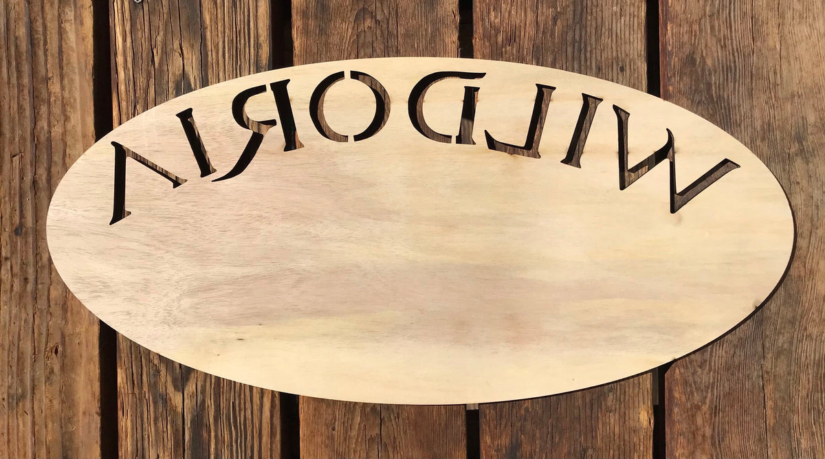 2D Wildoria Owl Sign