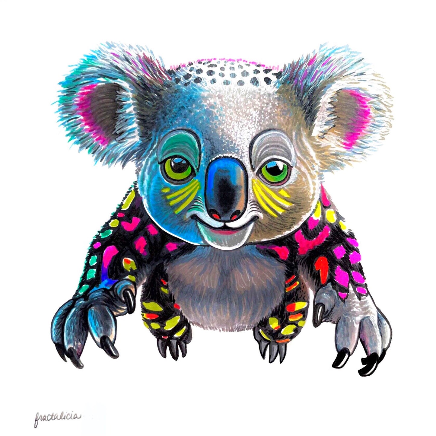 Candy Koala Print