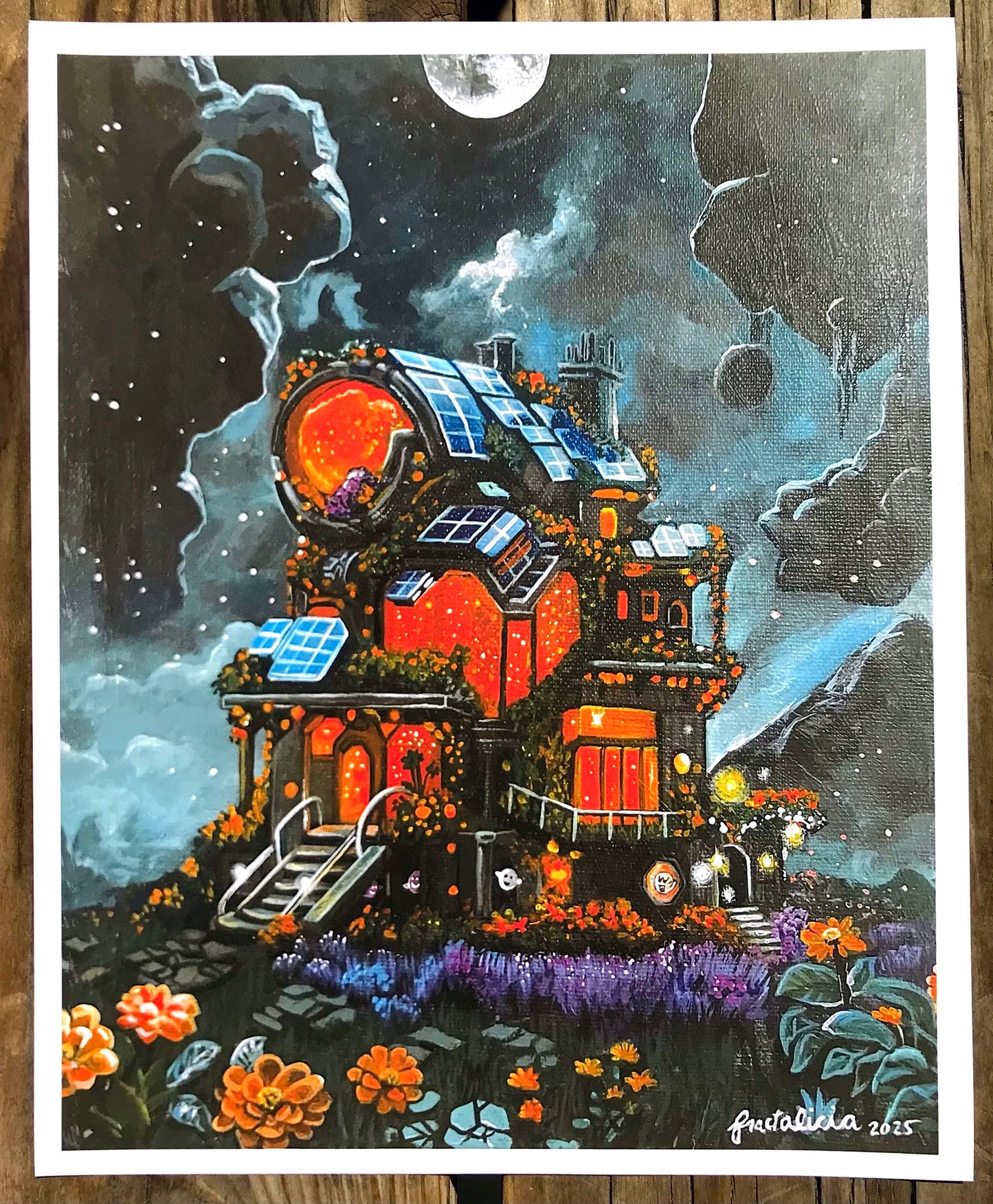 Ghost Lab Print