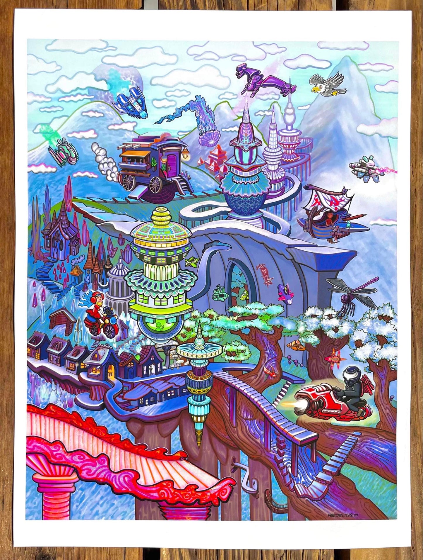 Landscape of Dreams Print