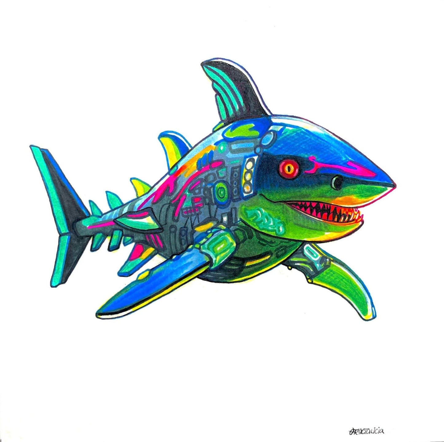 Shark Tek Print
