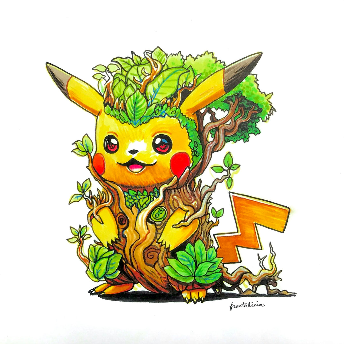 Treekachu Print