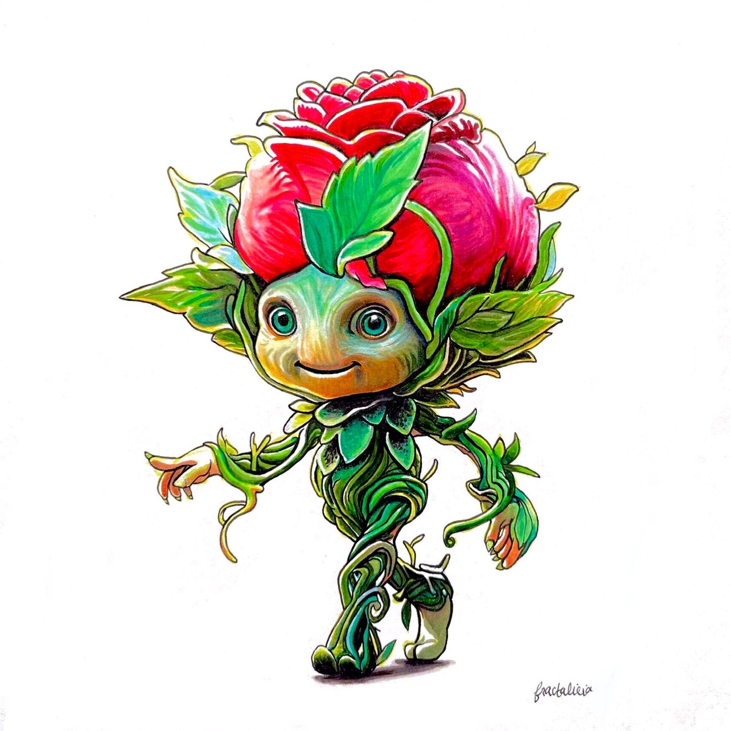 Rose Bud Print