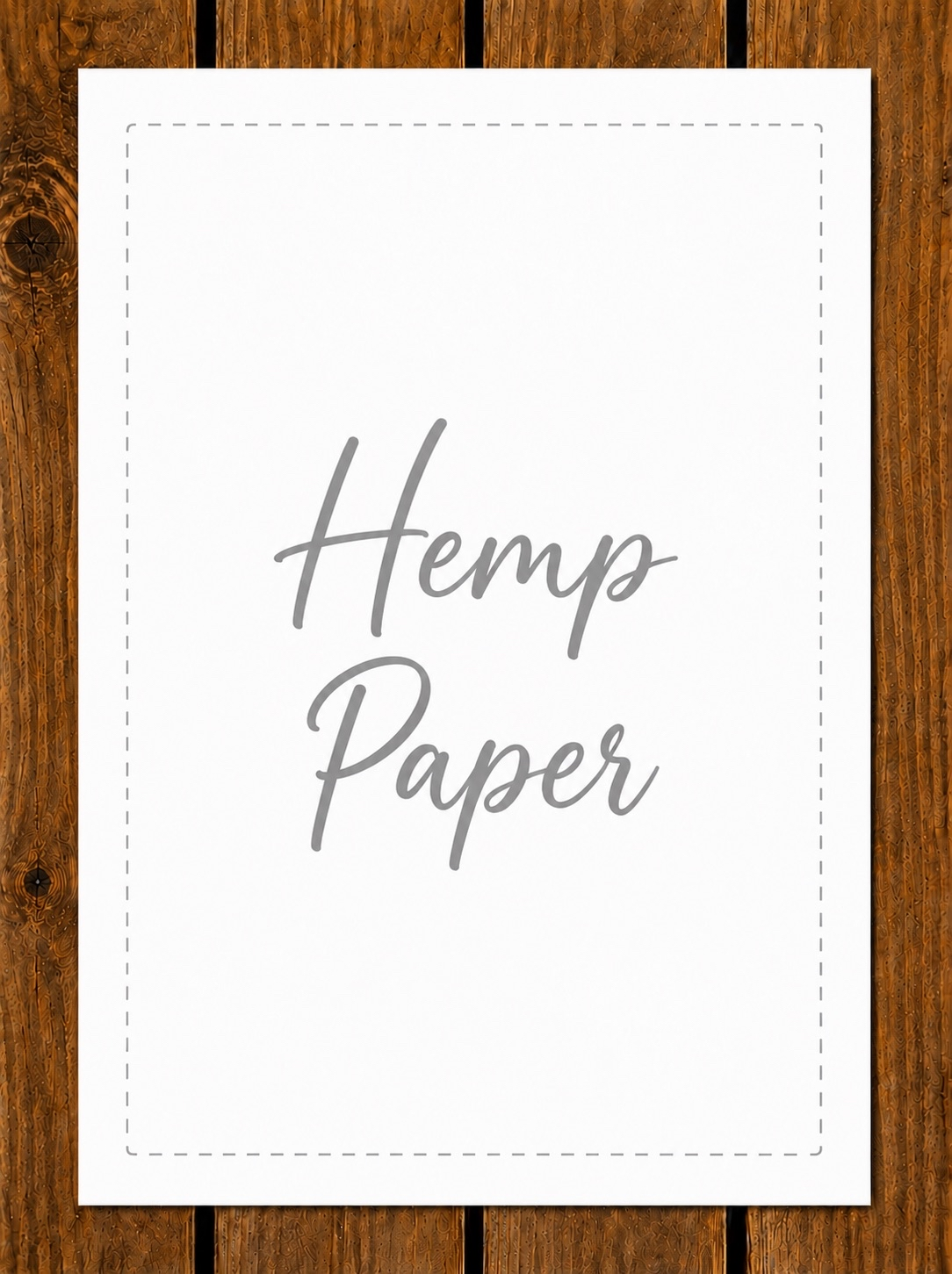 Hemp Paper Print Order