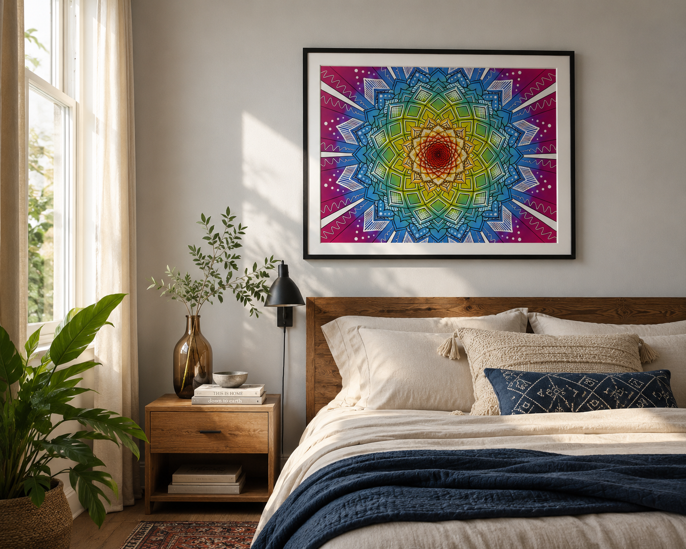 Rainbow Sunflower