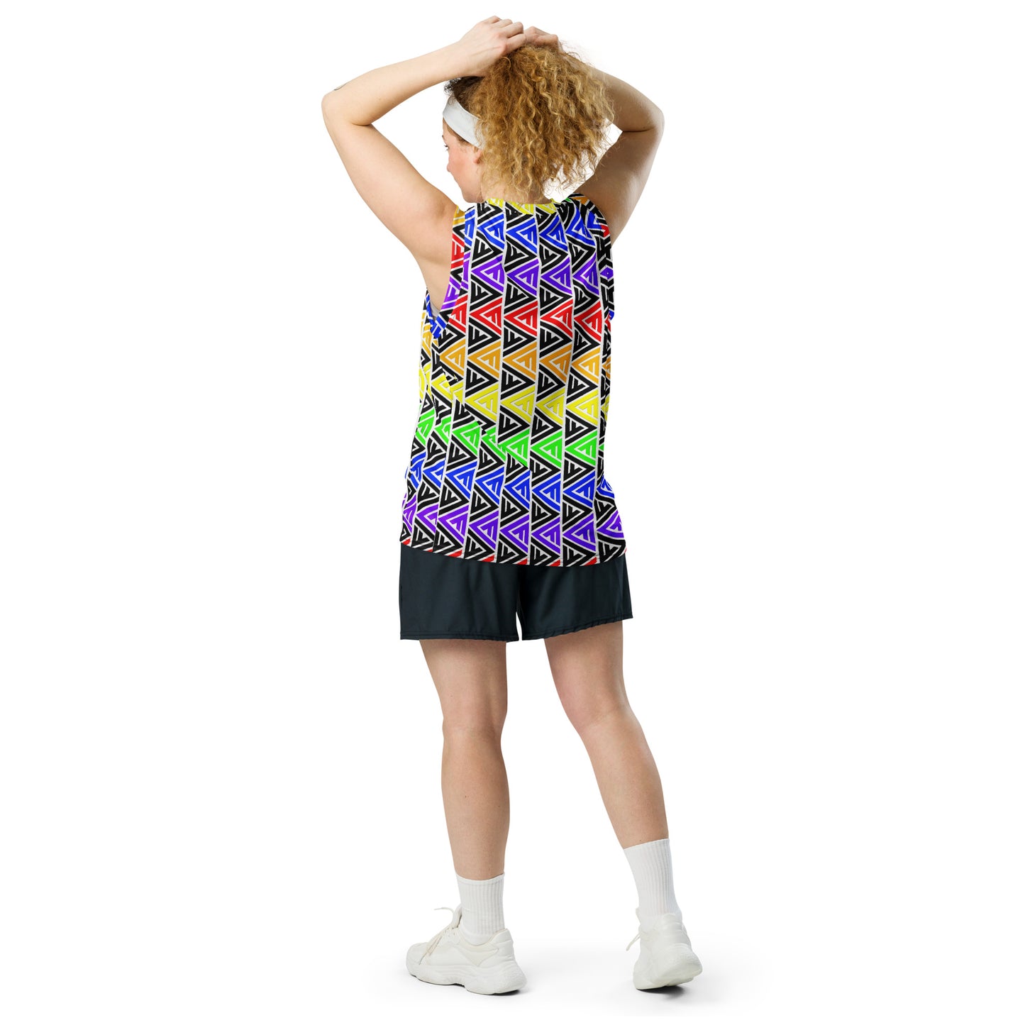 FV Recycled Chakra unisex basketball jersey