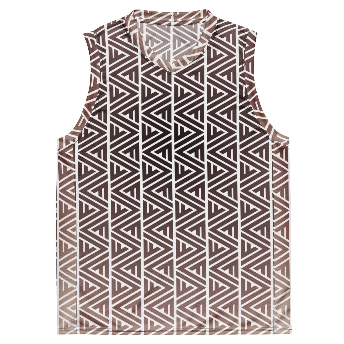 FV Recycled Bronze unisex basketball jersey