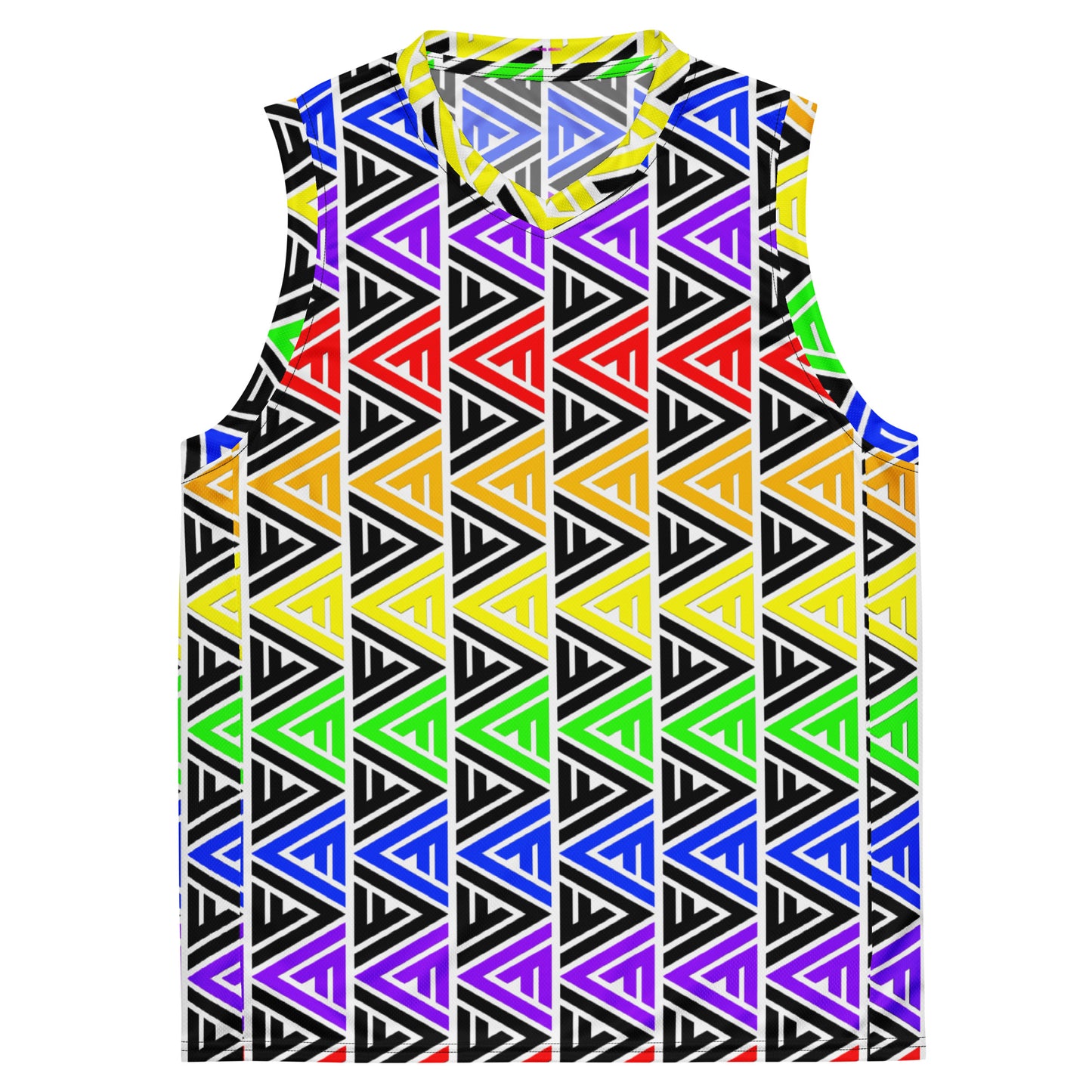 FV Recycled Chakra unisex basketball jersey