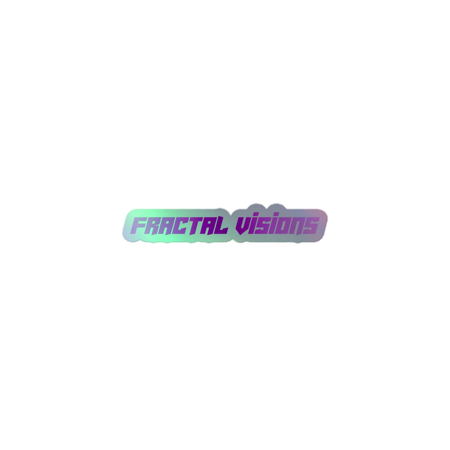 Fractal Visions Holographic stickers
