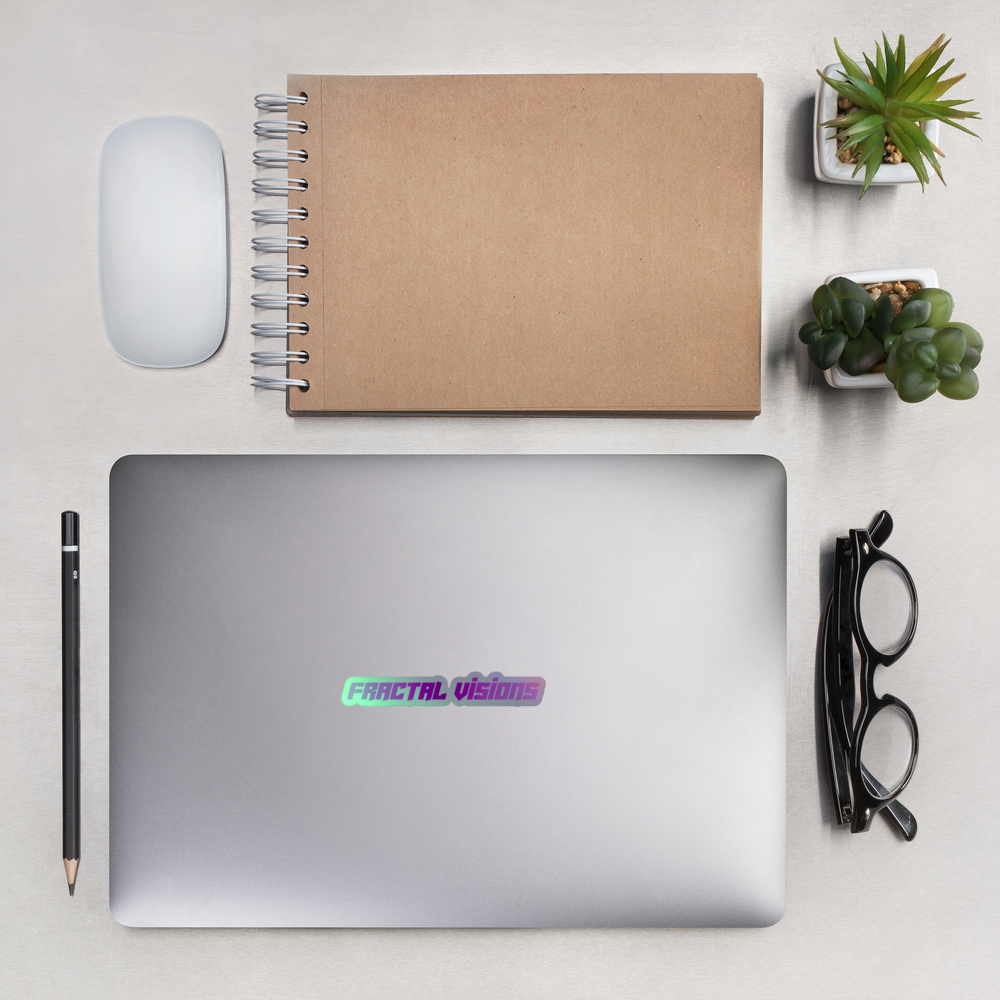 Fractal Visions Holographic stickers