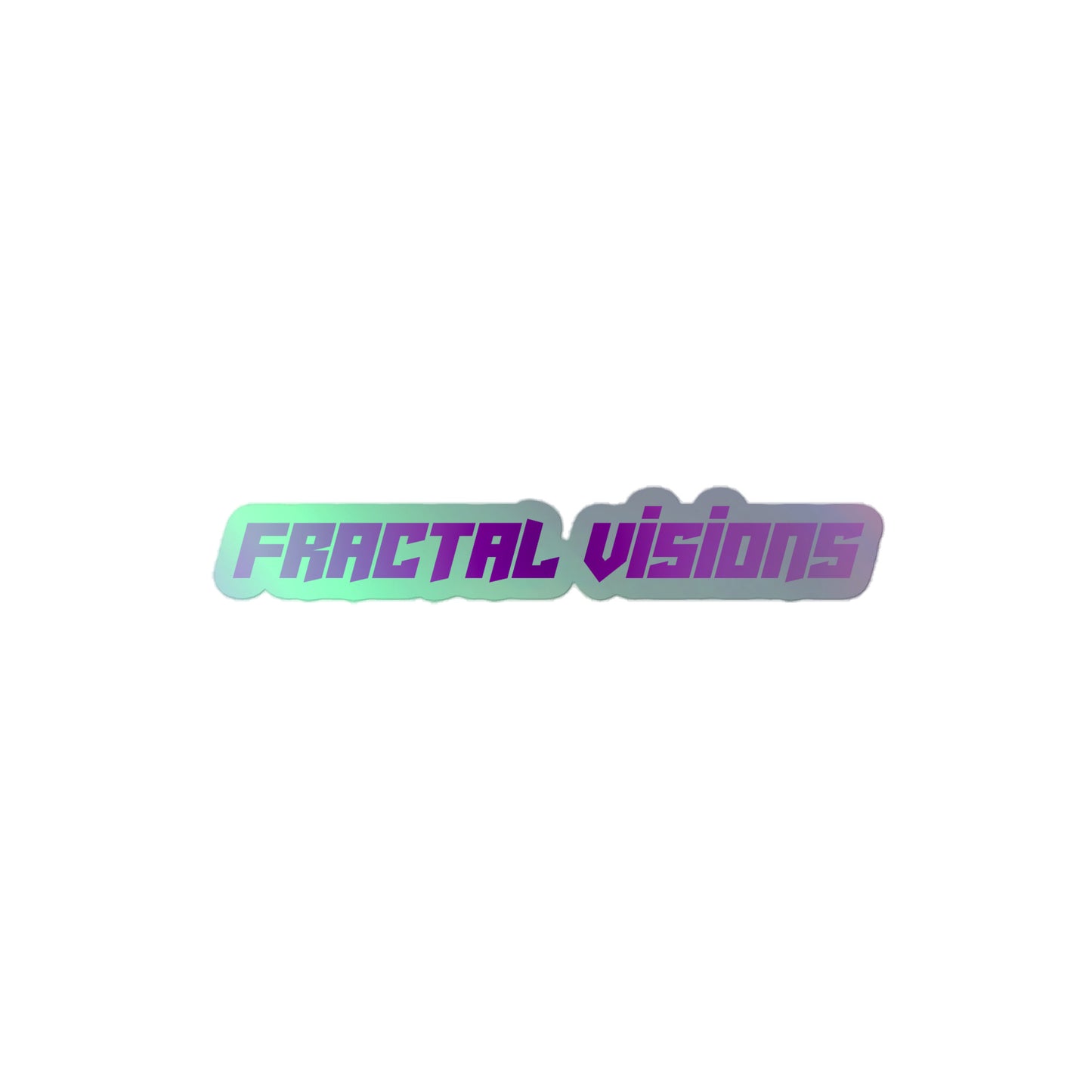 Fractal Visions Holographic stickers