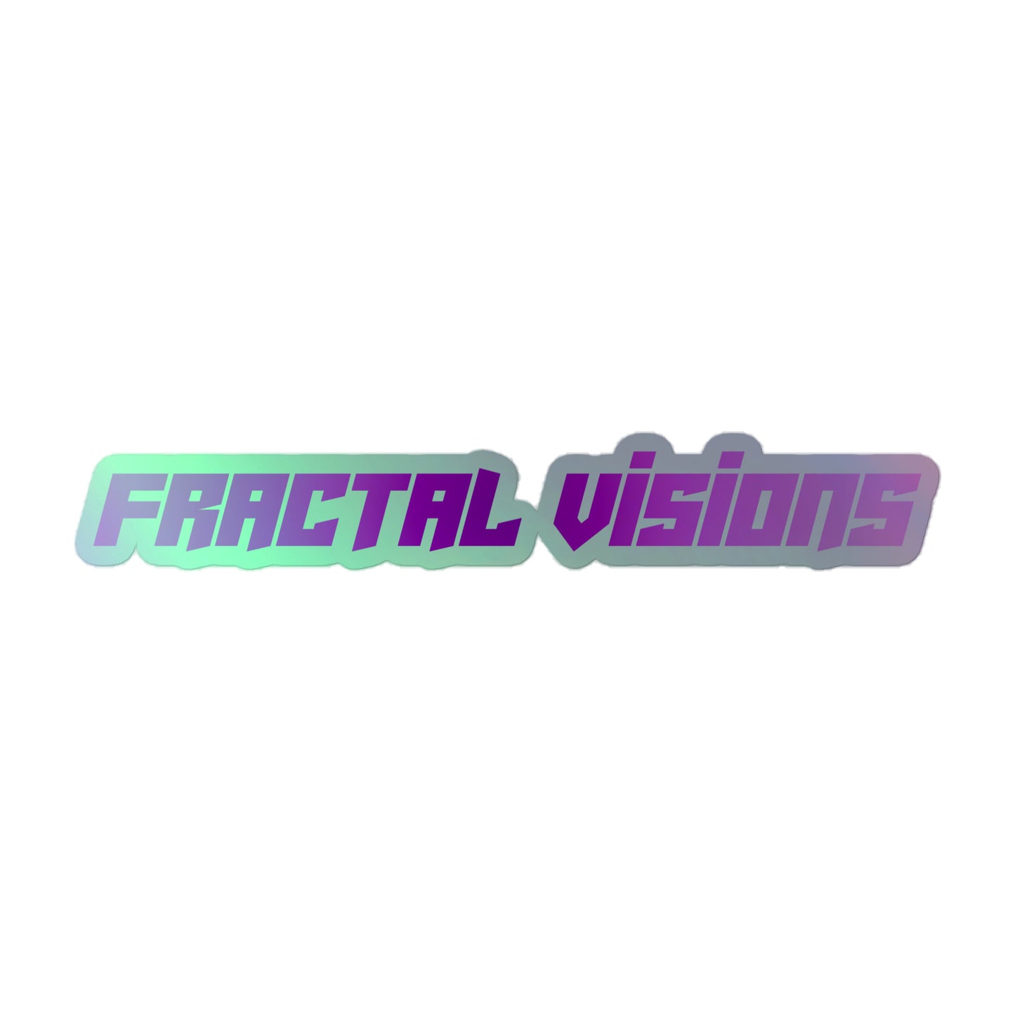 Fractal Visions Holographic stickers