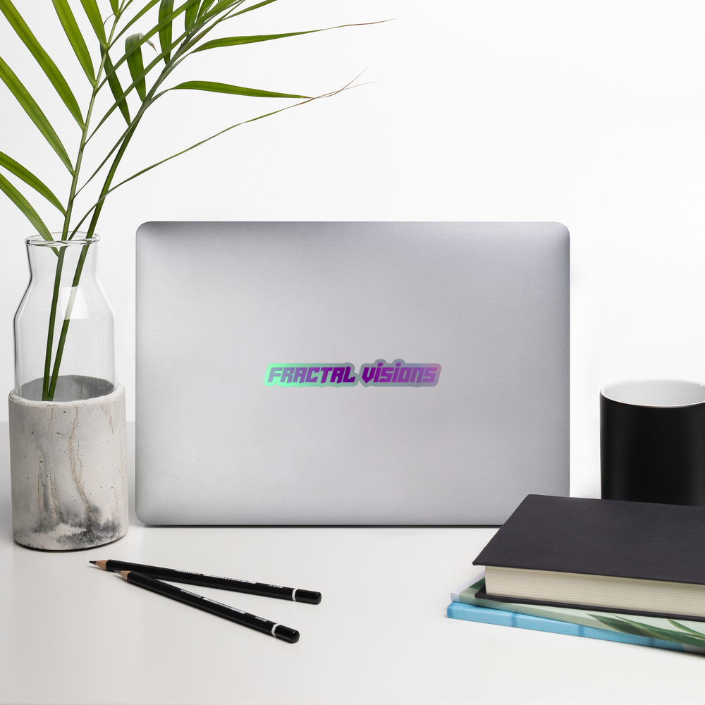 Fractal Visions Holographic stickers