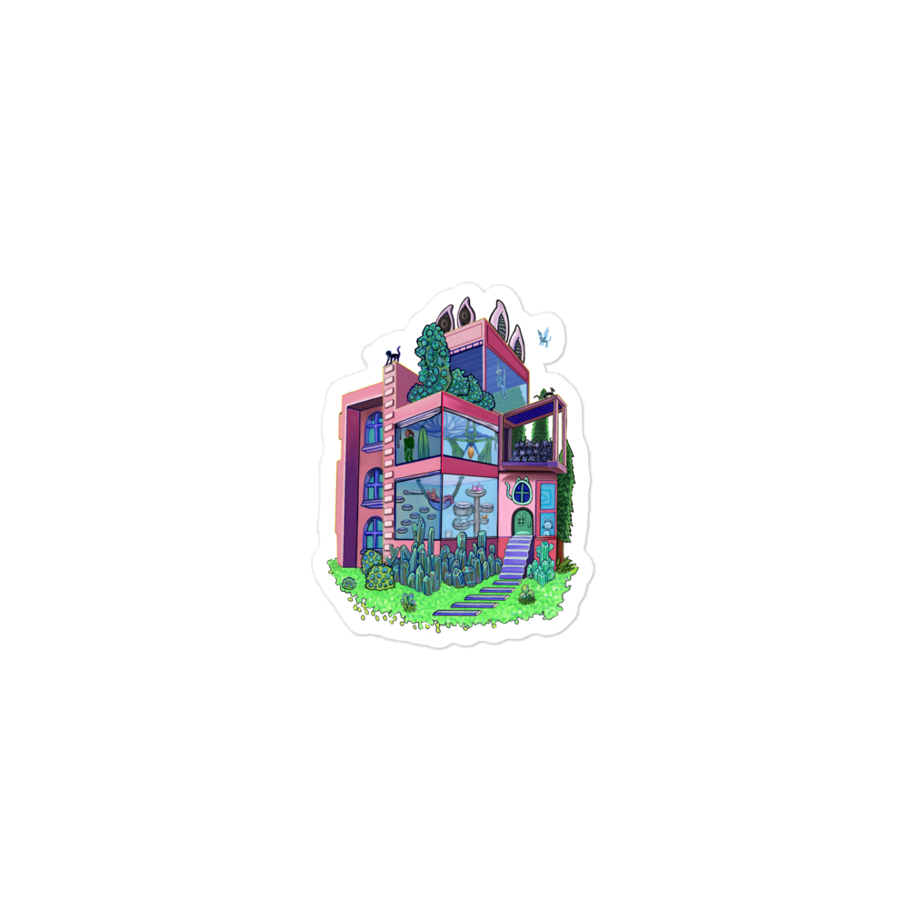 Aerial Cat Studio Stickers