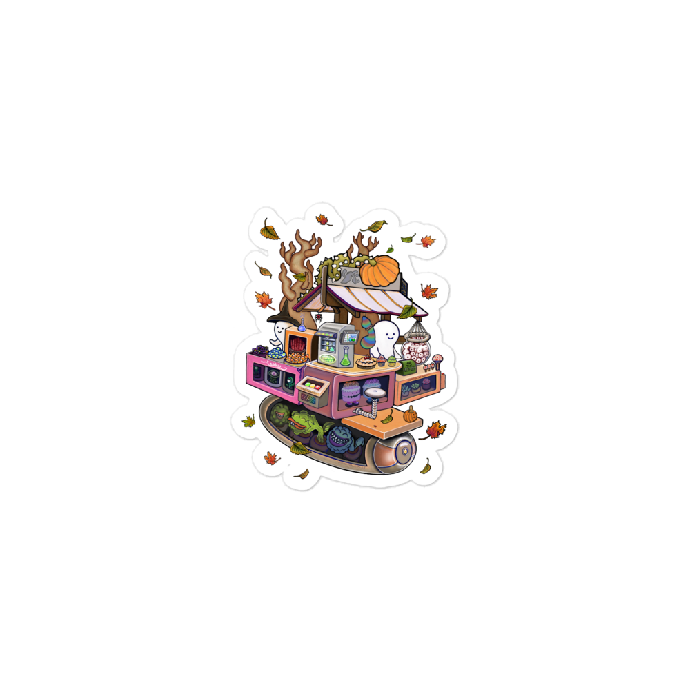 Suspicious Street Food Stickers