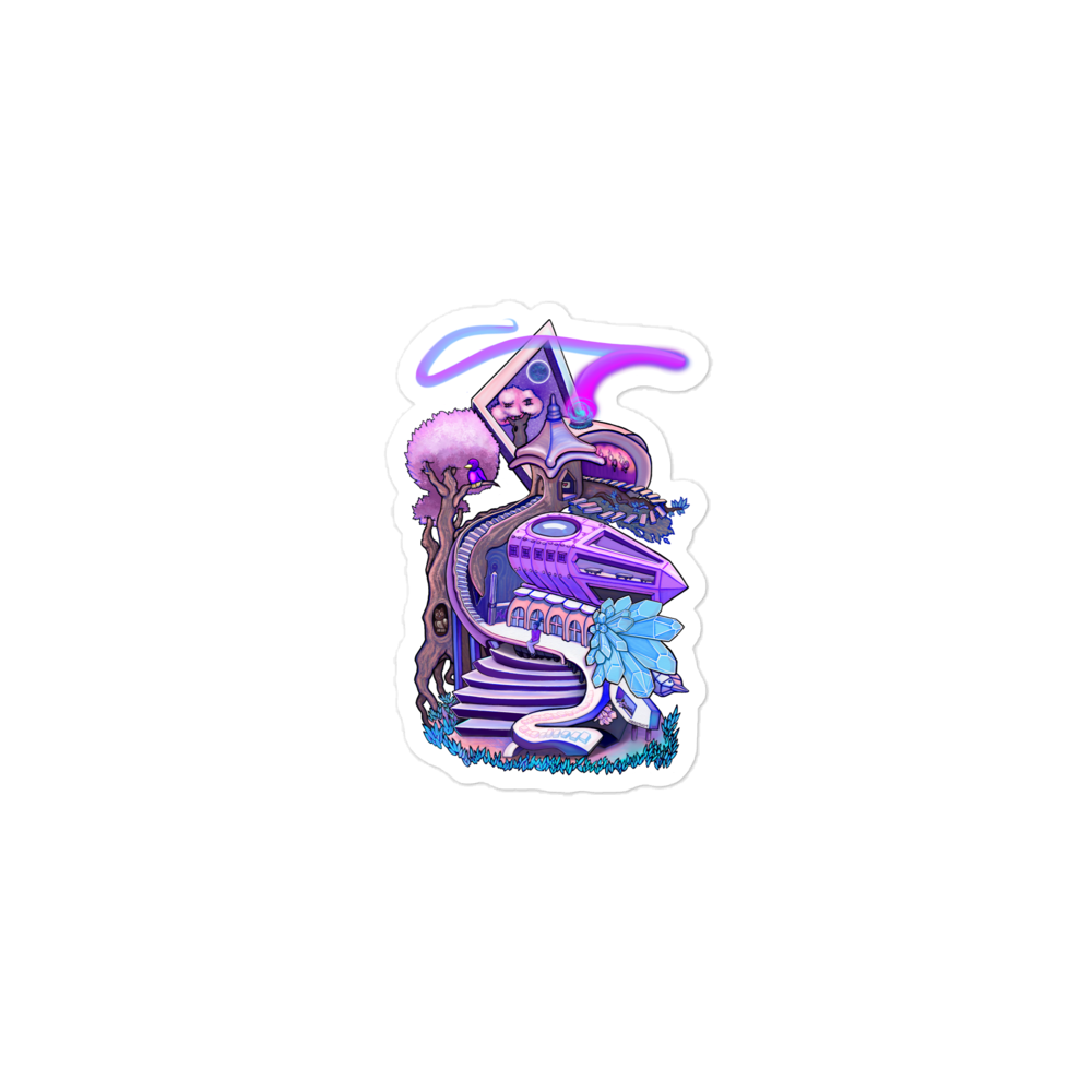 The Amethyst Apartments Stickers