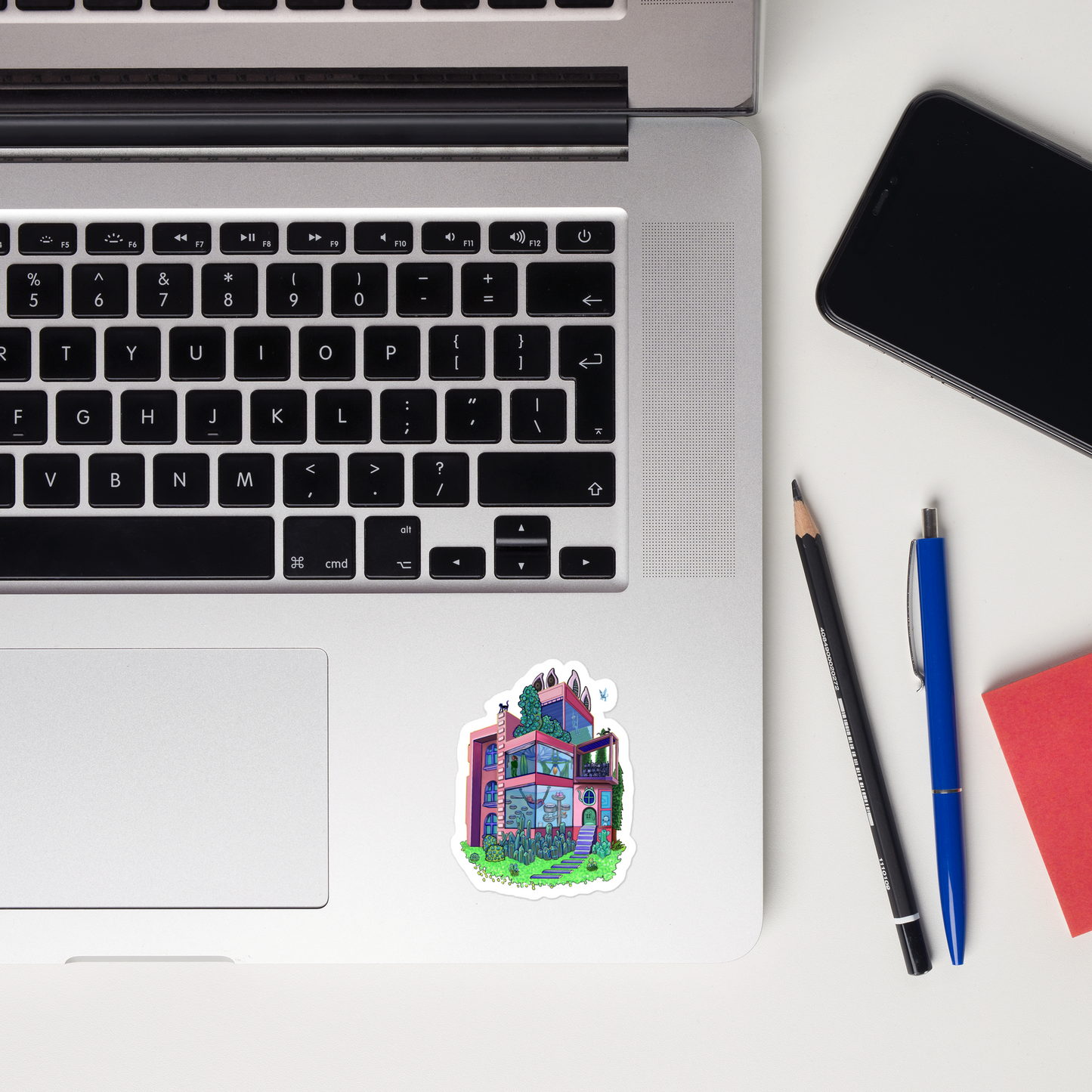 Aerial Cat Studio Stickers