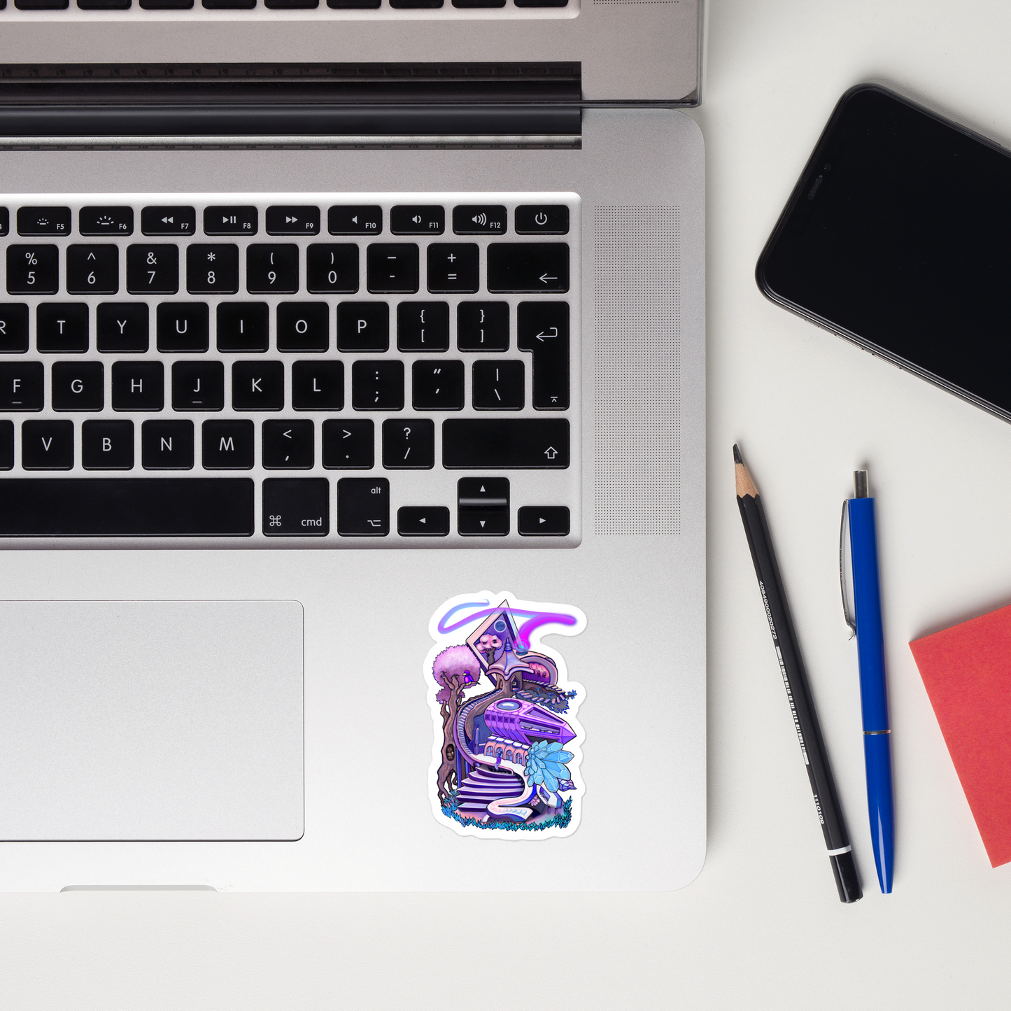 The Amethyst Apartments Stickers