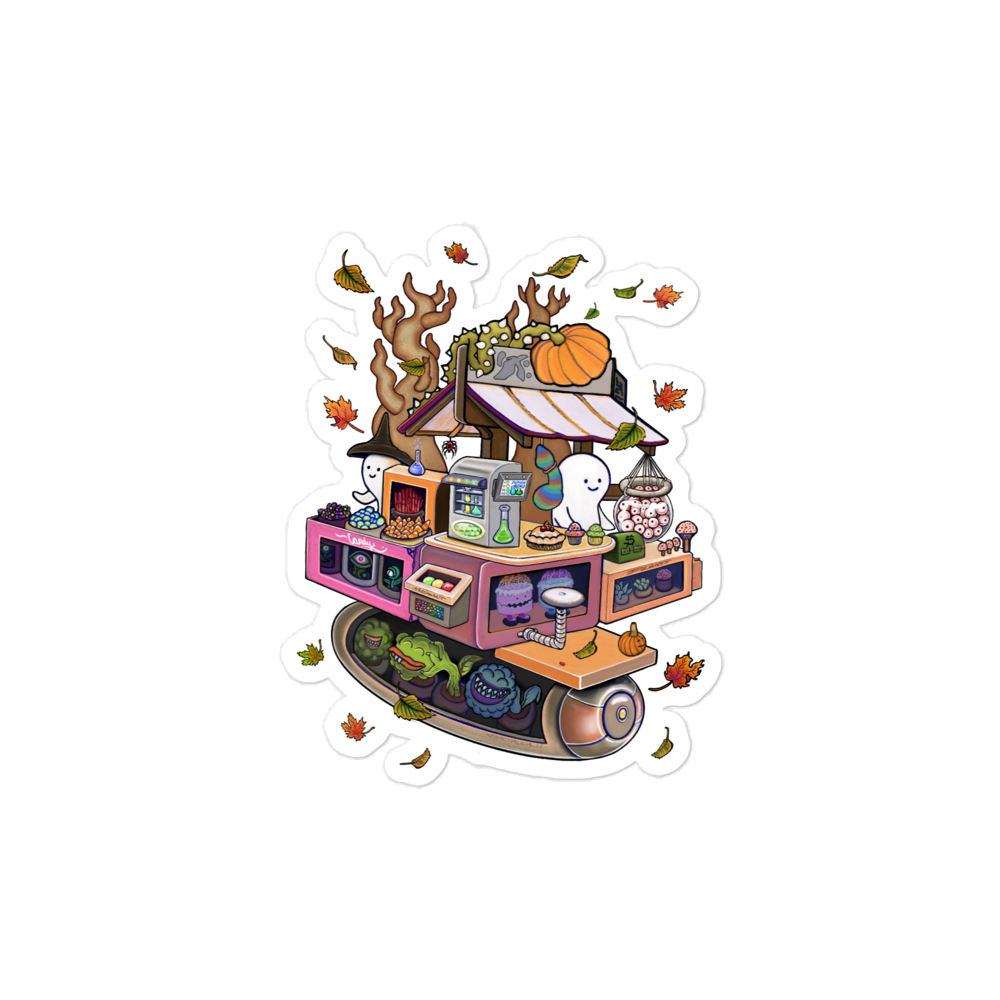 Suspicious Street Food Stickers