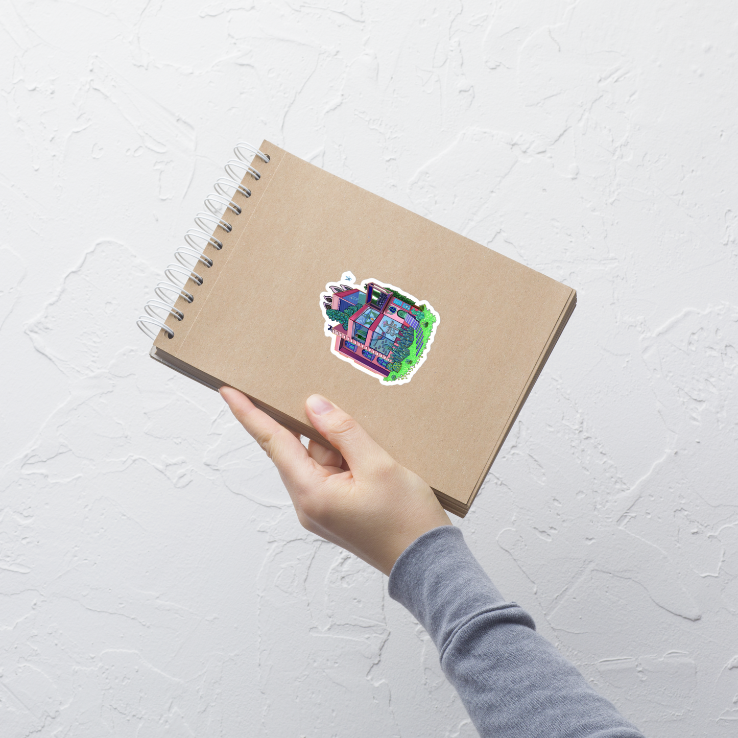 Aerial Cat Studio Stickers