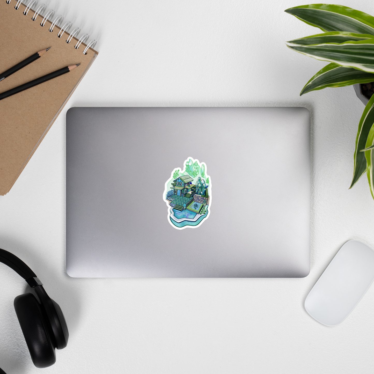 Emerald Gem Shop Stickers