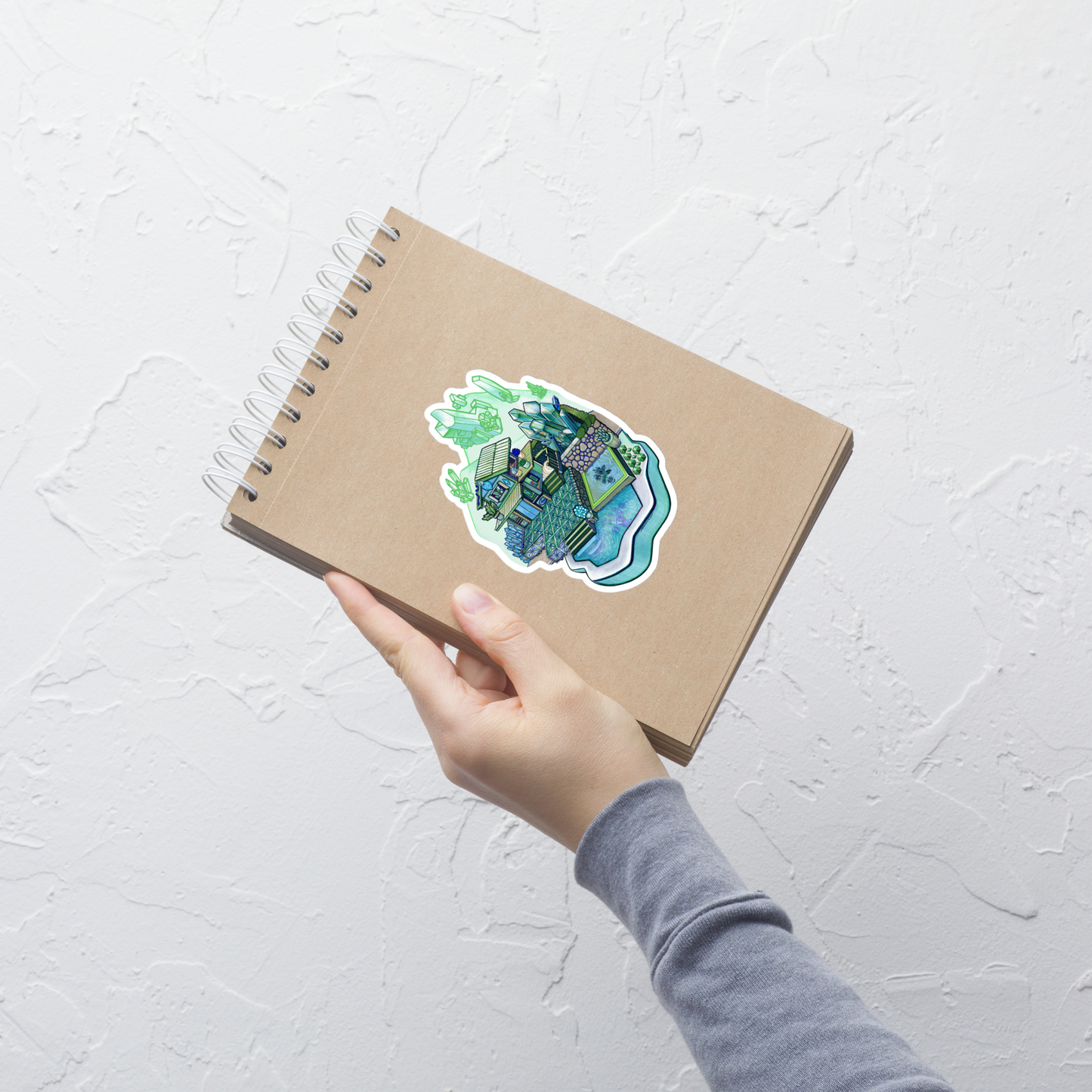 Emerald Gem Shop Stickers