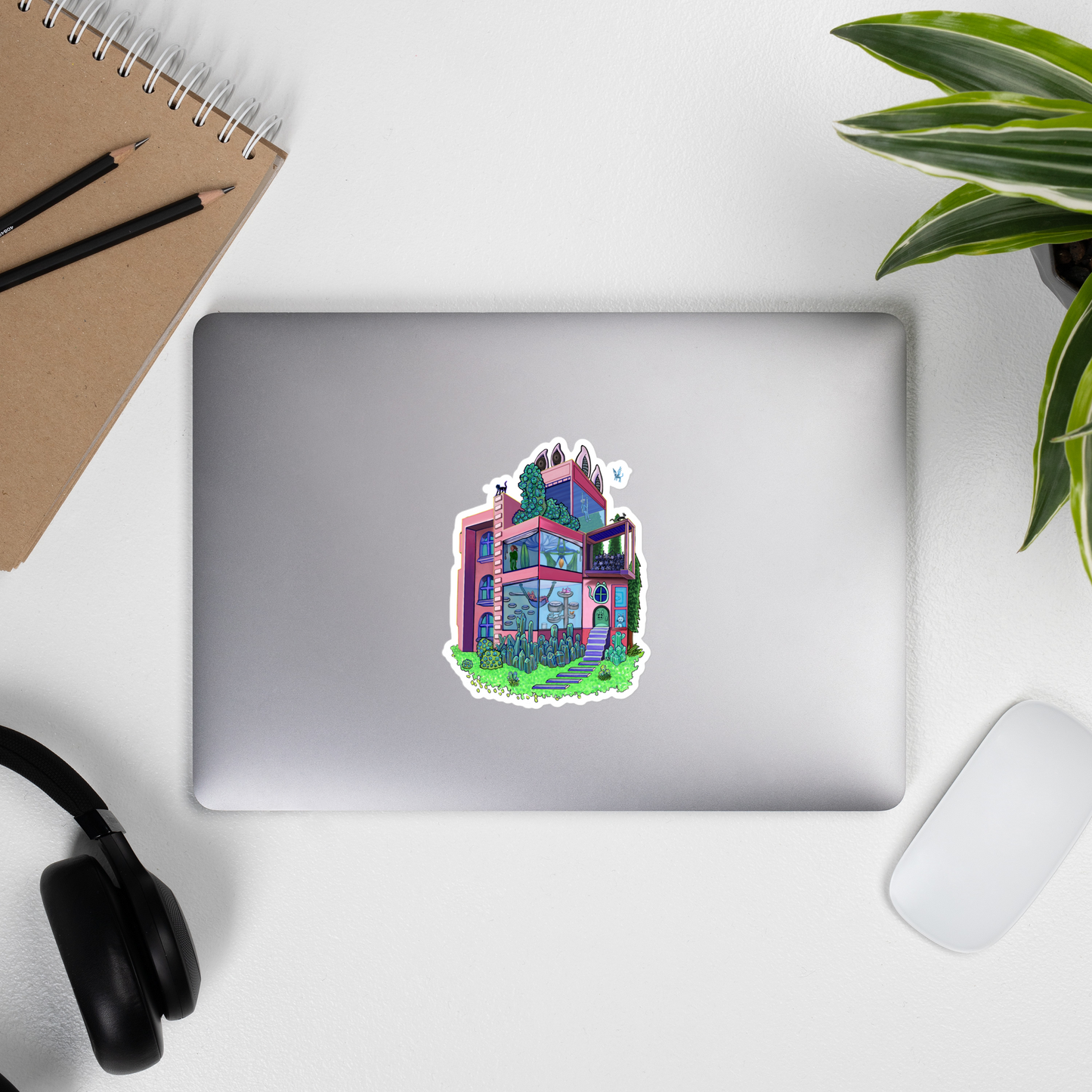 Aerial Cat Studio Stickers