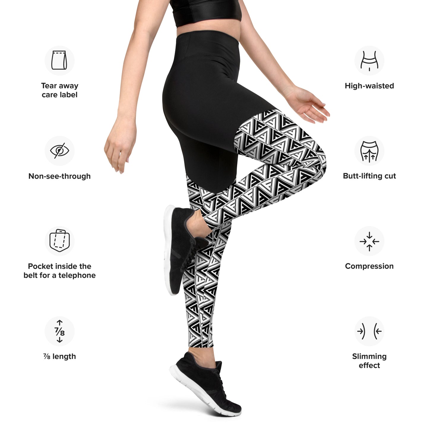 FV Zebra Sports Leggings