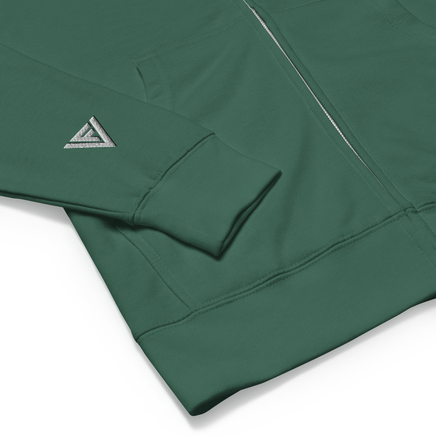 Fractal Visions Unisex fleece zip up hoodie