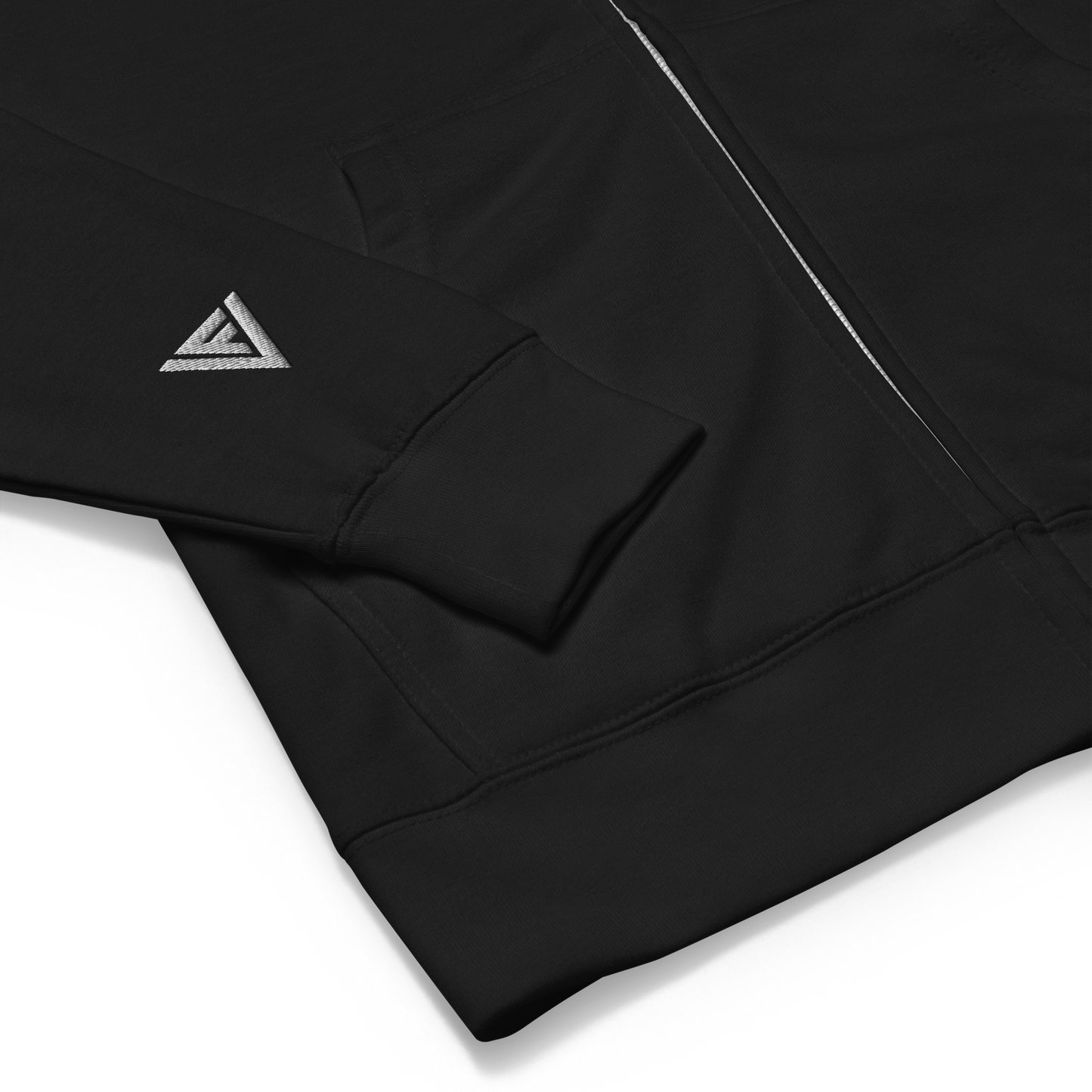 Fractal Visions Unisex fleece zip up hoodie
