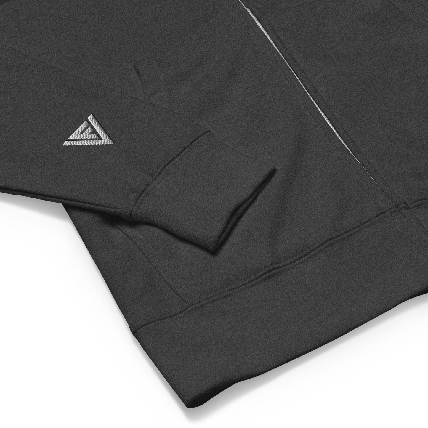 Fractal Visions Unisex fleece zip up hoodie