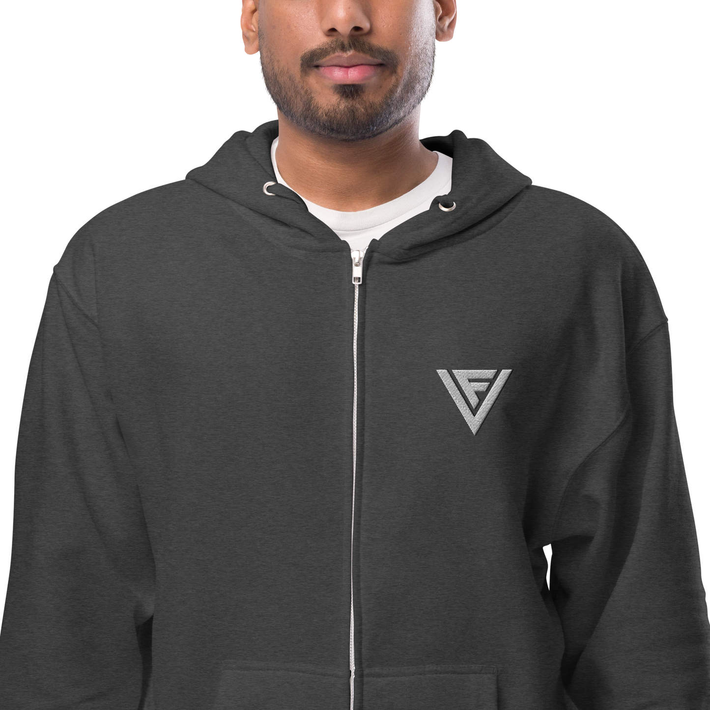 Fractal Visions Unisex fleece zip up hoodie