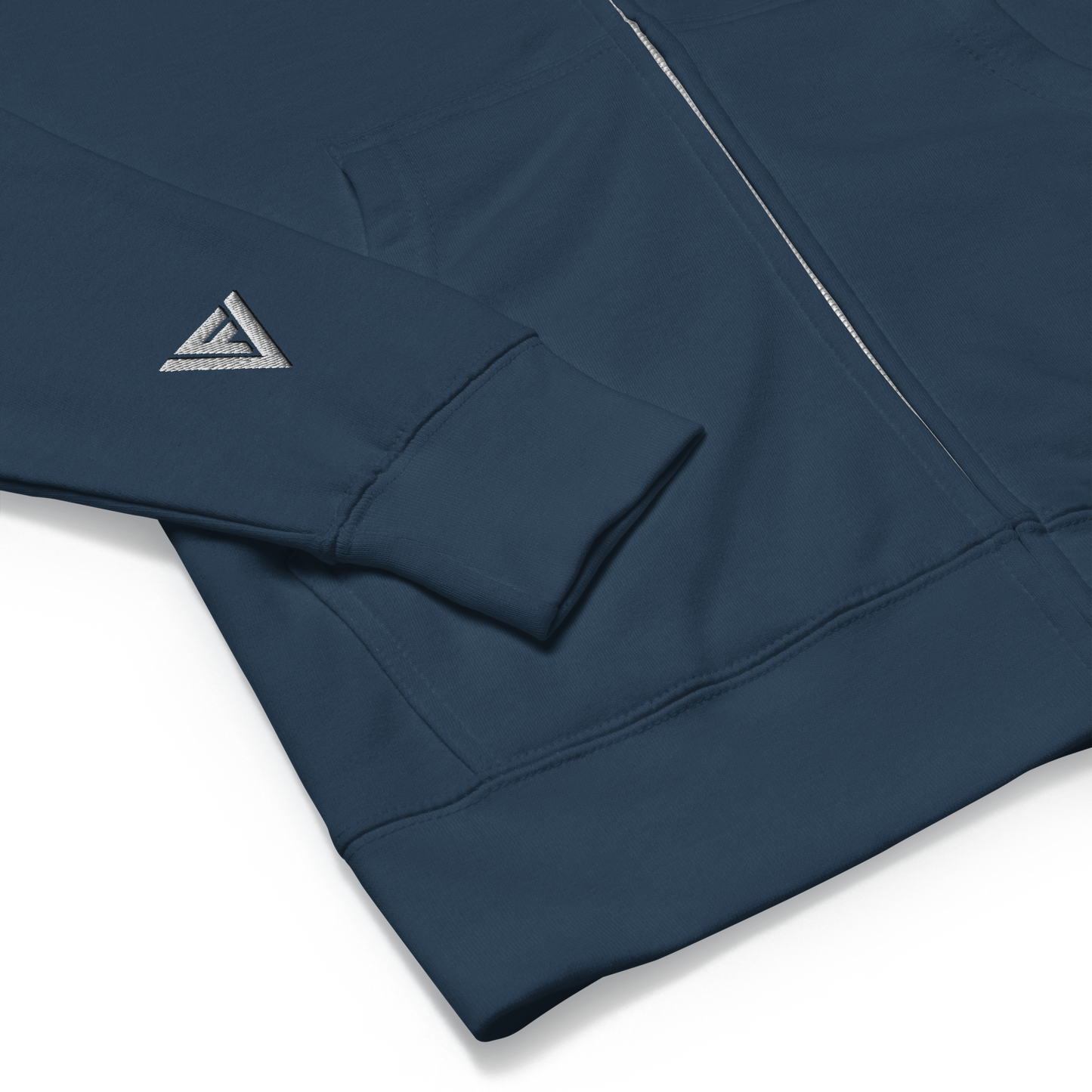 Fractal Visions Unisex fleece zip up hoodie