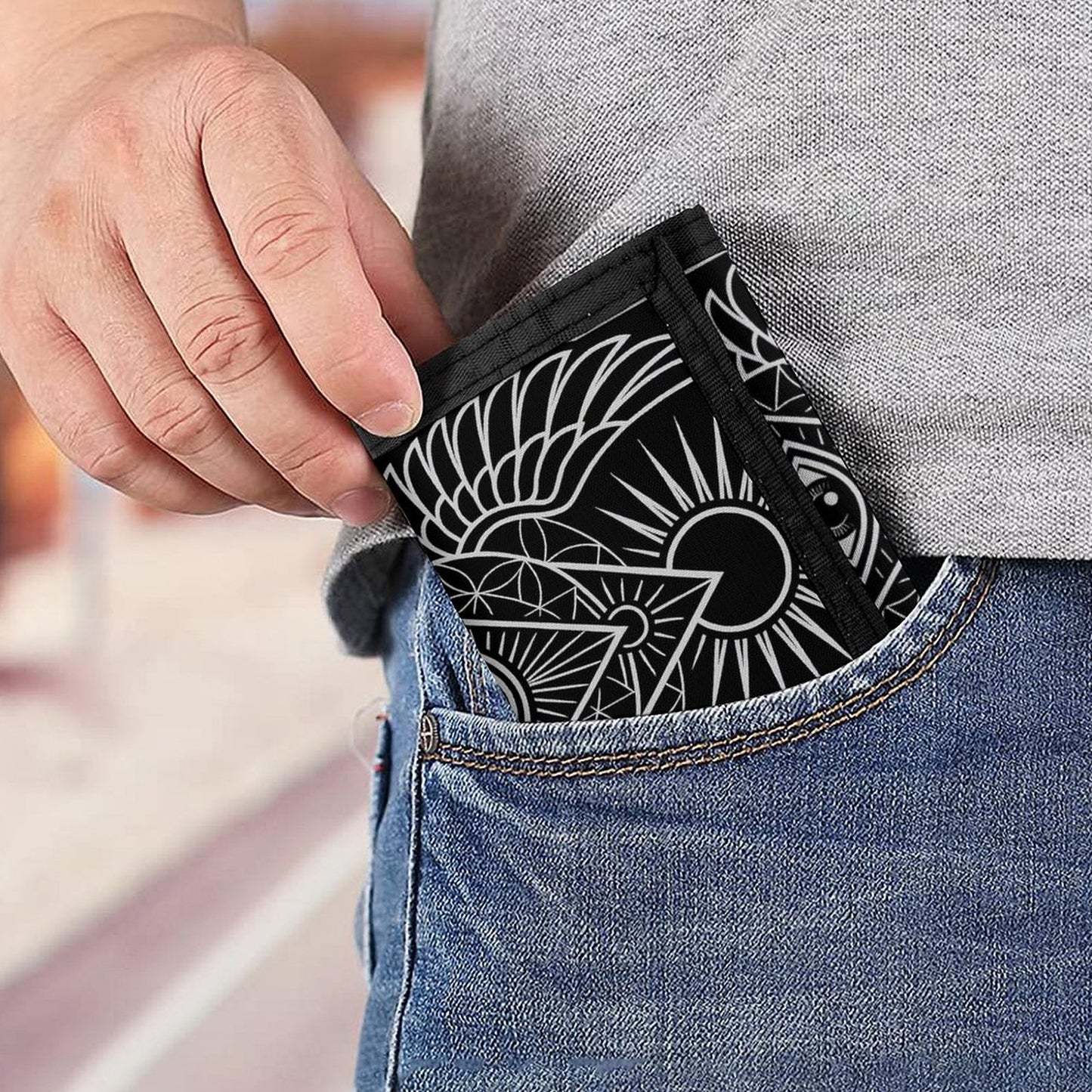 Illumination Tri-fold Wallet