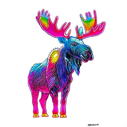 Mystical Moose Print