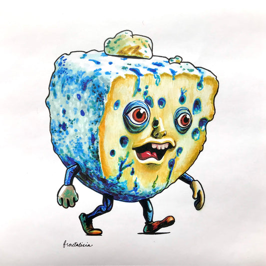 Stinky Cheese Man Print