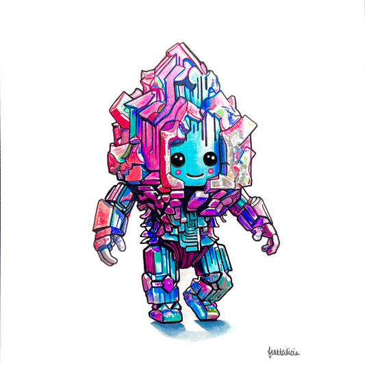 Bismuth Boy Print