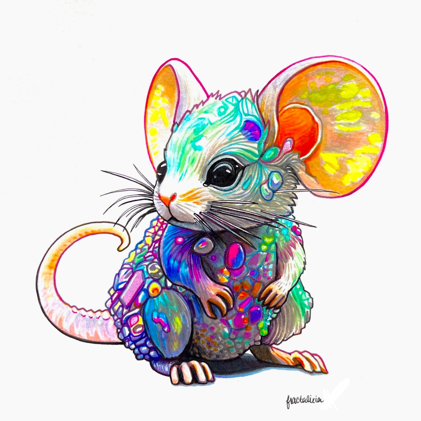 Opal Rodent Print