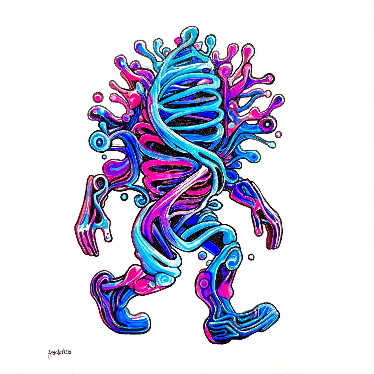 DNA Dude Print