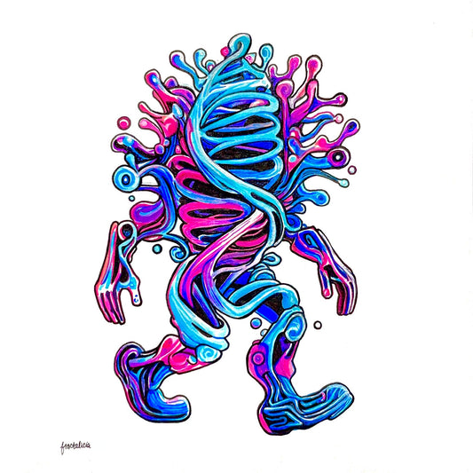 DNA Dude Print
