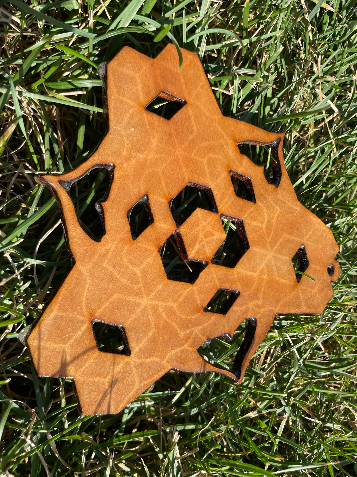 Medium Sacral Wood Engraving