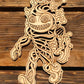 “Helix” Wood Engraving