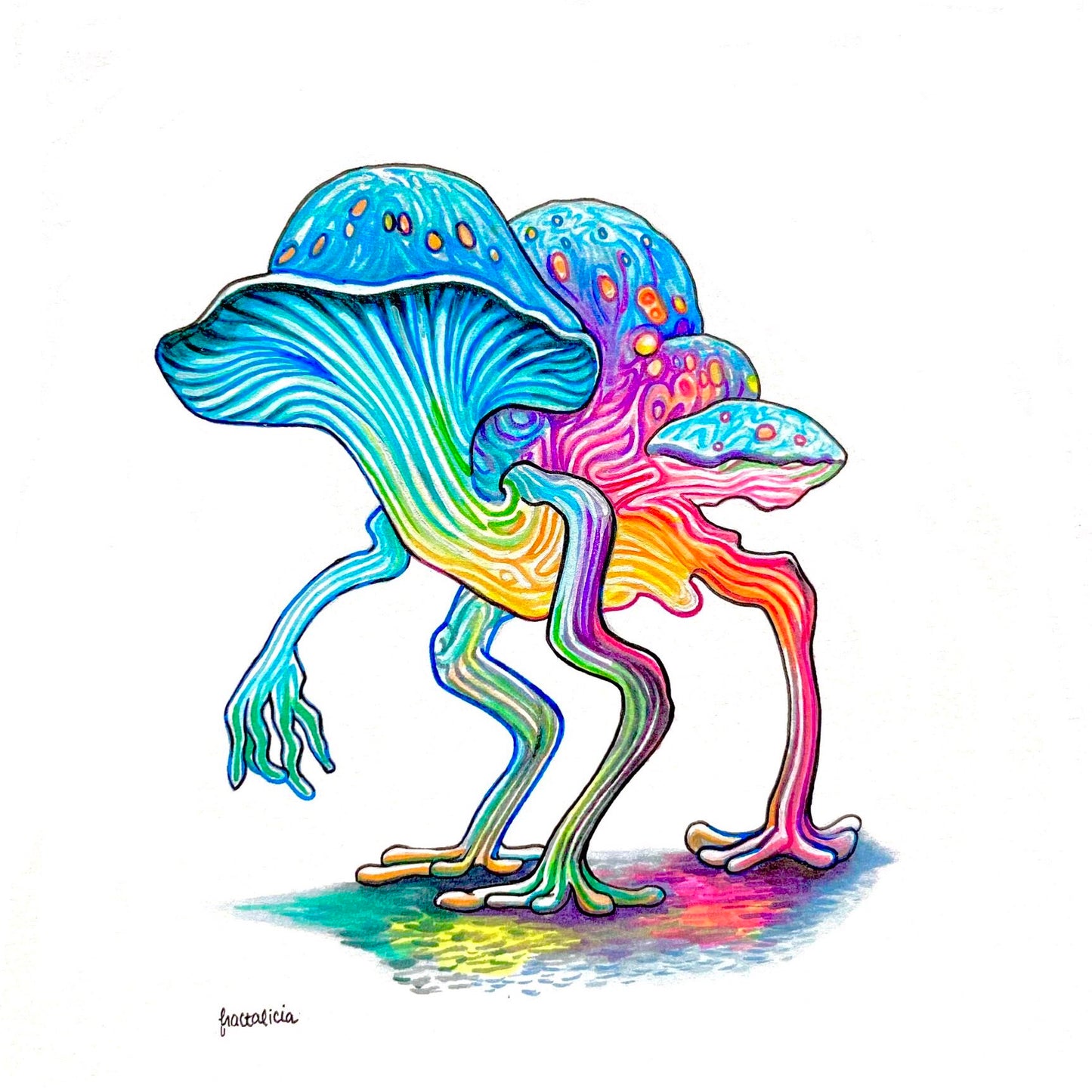 Crawling Cubensis Print