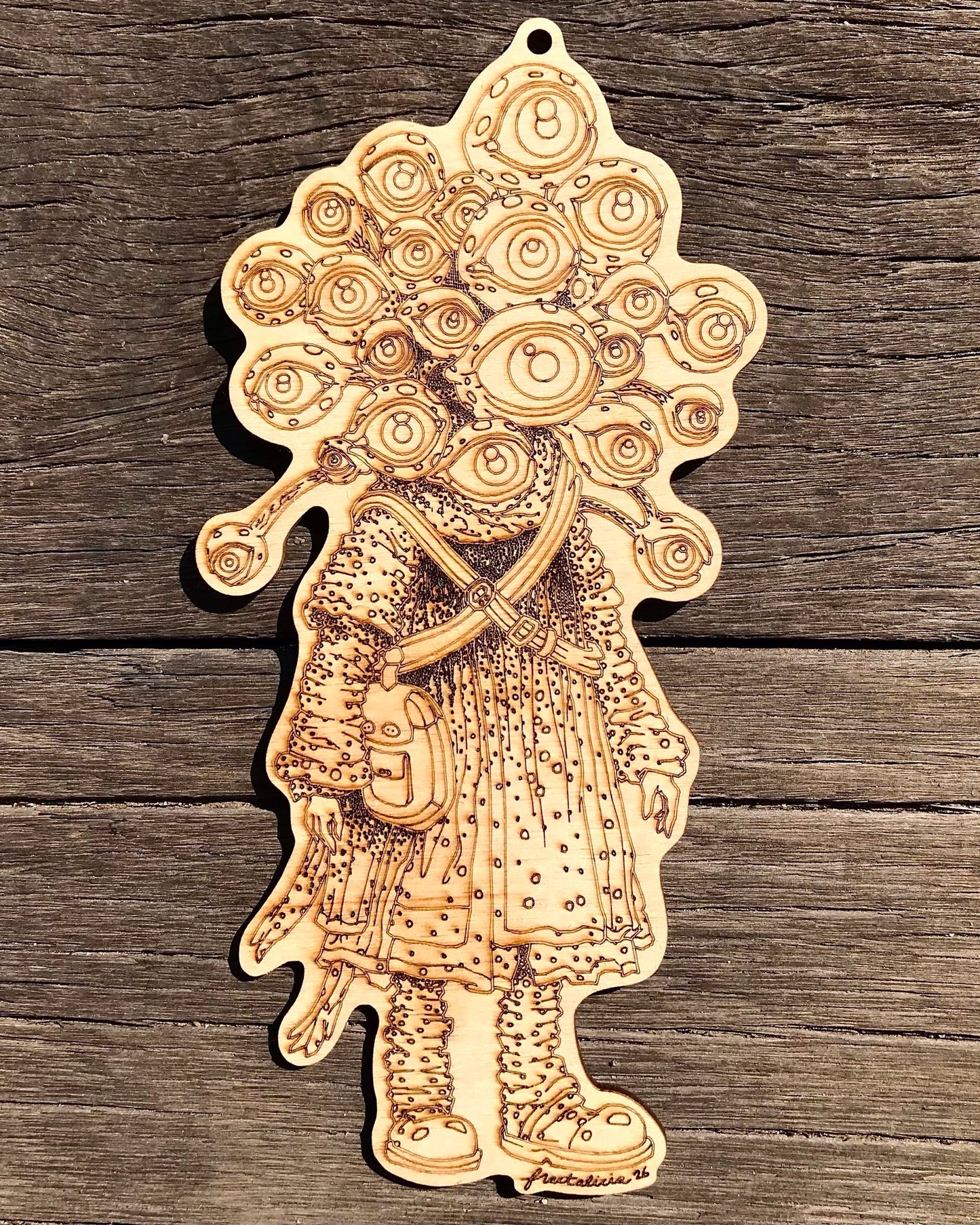“Vision Guru” Mini Wood Engraving